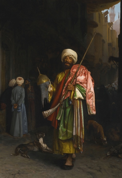 Street Vendor in Cairo 1869