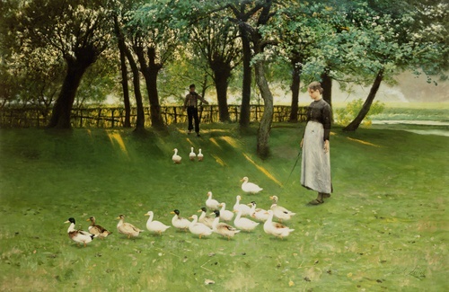 The Duck Girl