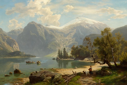 At the Hintersee in Bavaria