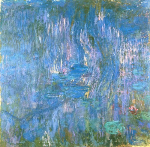 Water Lilies, Reflection of a Weeping Willow