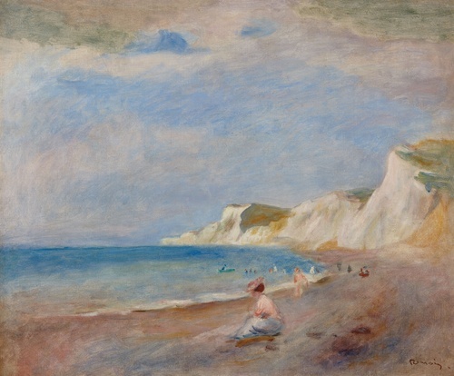 La plage de Varengeville