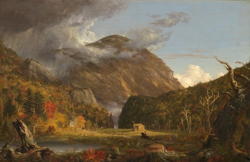 A View of the Mountain Pass Called the Notch of the White Mountains