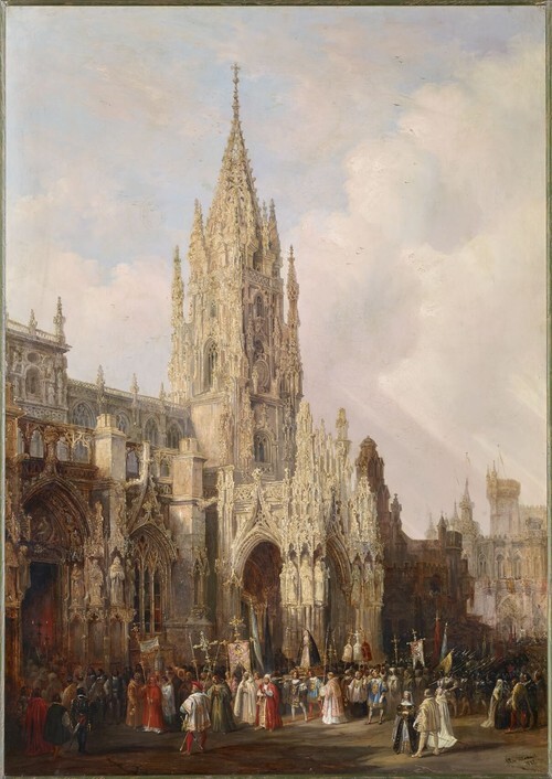 A Procession in the Cathedral of Oviedo