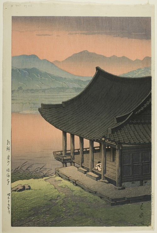 韩国庆州临海亭
