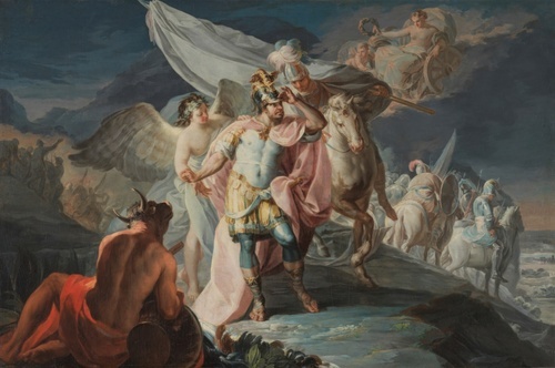 The Victorious Hannibal Seeing Italy from the Alps for the First Time