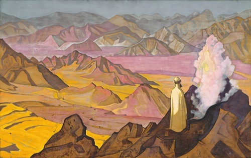 Muhammad on Mount Hira