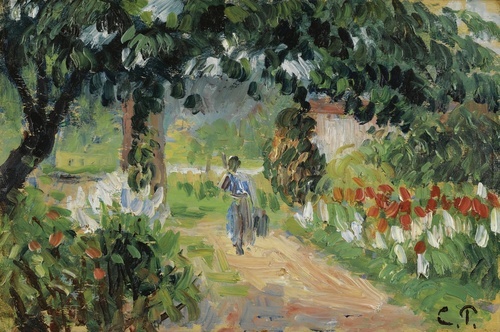 The Lane in the Garden at Eragny