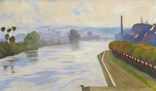 Die Seine in Mantes