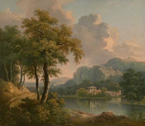 Wooded Hilly Landscape