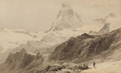 The Matterhorn from the Trift Glacier