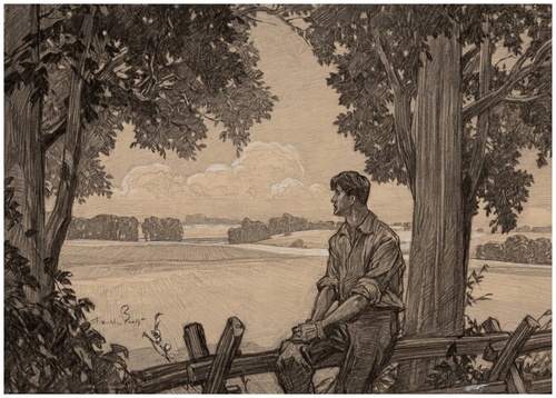 Farmer on the Fence