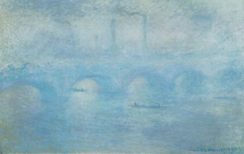Waterloo Bridge, Effect of Fog