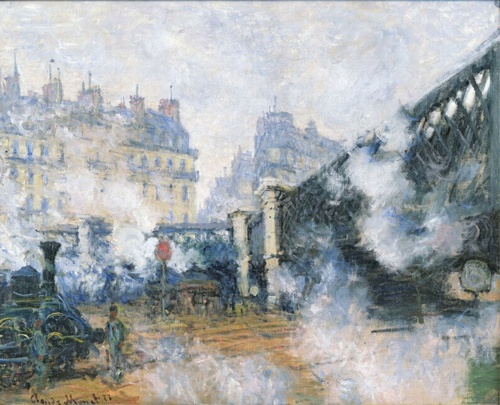 Pont de l'Europe, gare Saint-Lazare