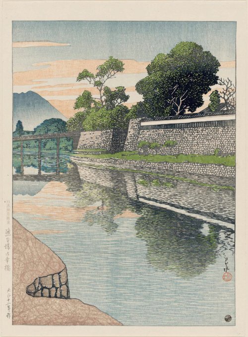 Kumamoto Castle Miyukibashi Bridge