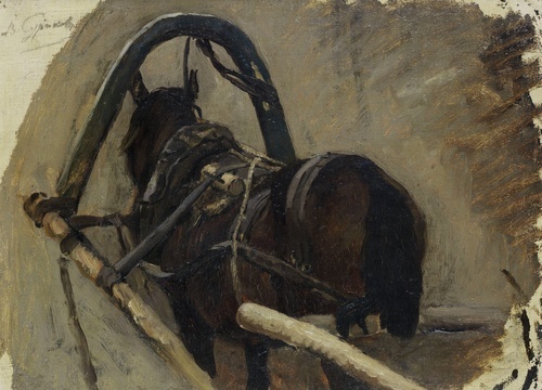 A study for the Boyarina Morozova