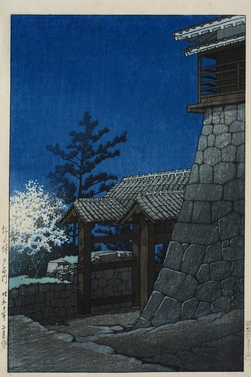 Matsuyama Castle's Gate With No Door