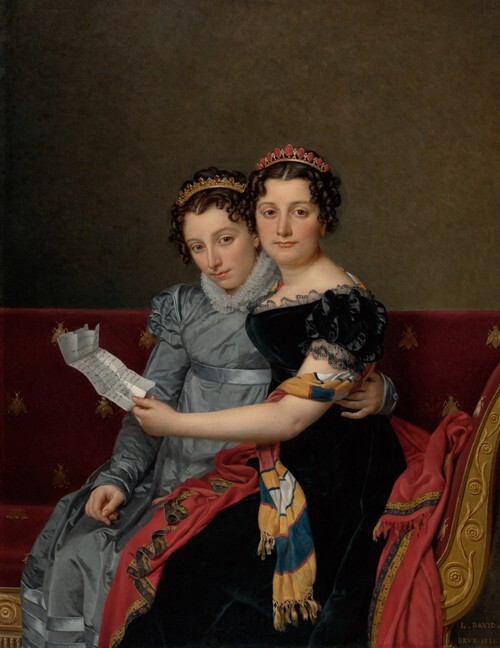 The Sisters Zénaïde and Charlotte Bonaparte