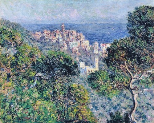 Blick auf Bordighera