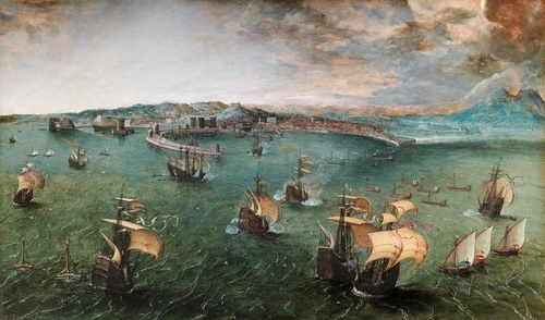 View of the Bay of Naples