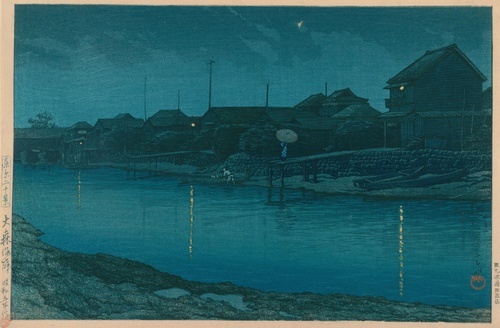 Vingt vues de Tokyo : Côte d'Ōmori 1930