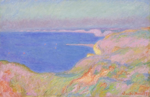 On the Cliff near Dieppe, Sunset