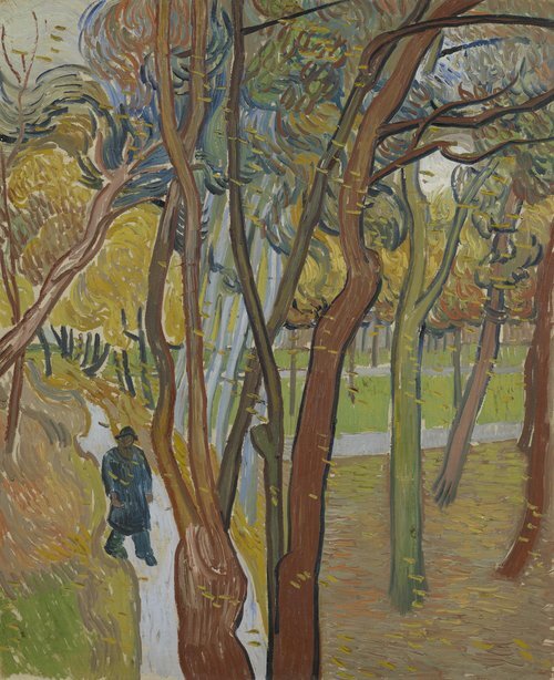 The Garden of Saint Paul's Hospital ('Leaf-Fall')