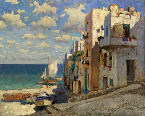 Fishermen's Road to Capri Island
