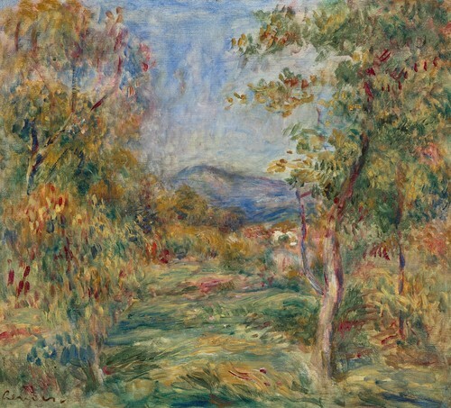 Paysage de Cagnes