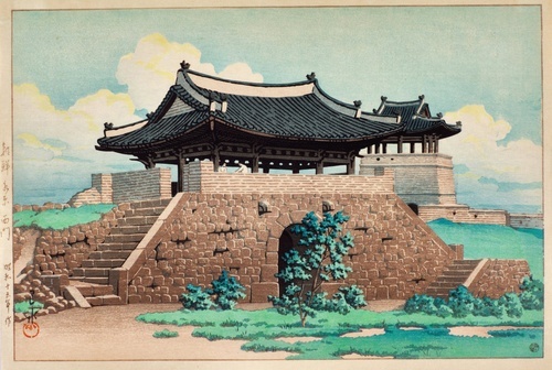 조선 풍경집: 수원 서문