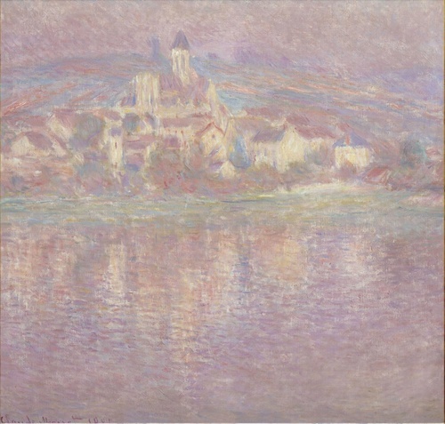 Vetheuil at Sunset