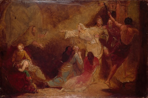 Elgiva seized by order of Archbishop Odo