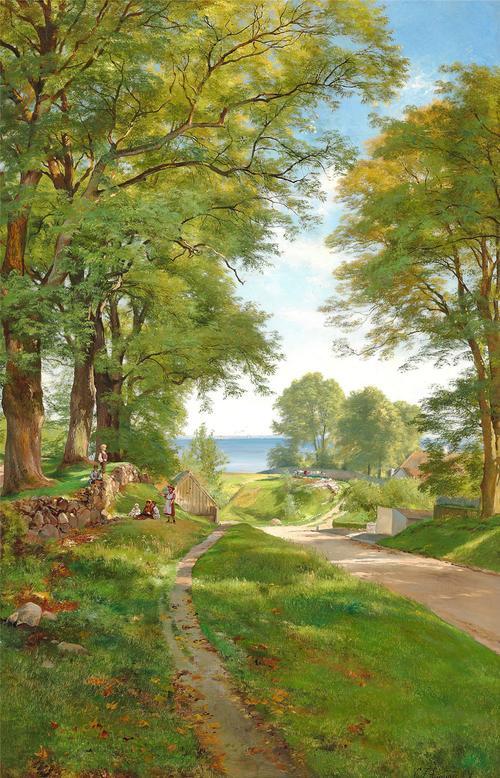 Children by the Village