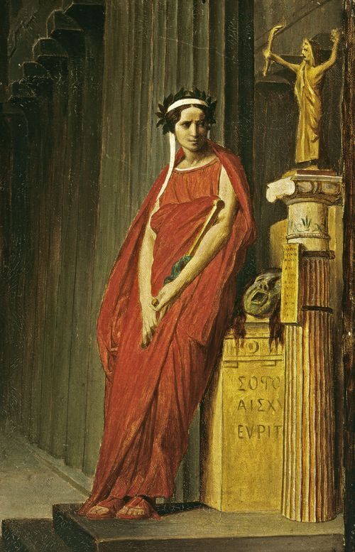 Rachel (1821-1858), en costume de tragédie