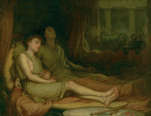 Sleep and his Half-brother Death