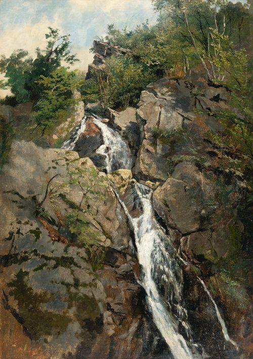 Mountain Waterfall