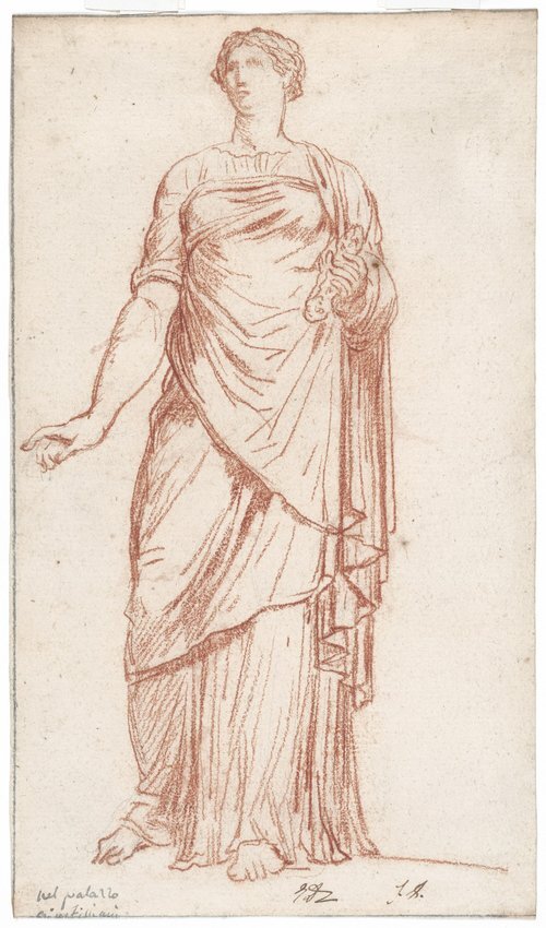 Statue of Flora seen from the Front, in the Palazzo Giustiniani, Rome