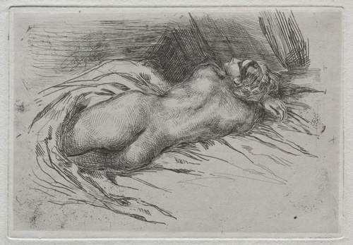 A Woman Seen from the Back