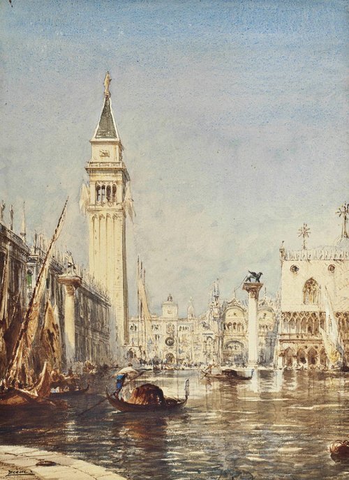 Le Môle et la Piazetta, inondation