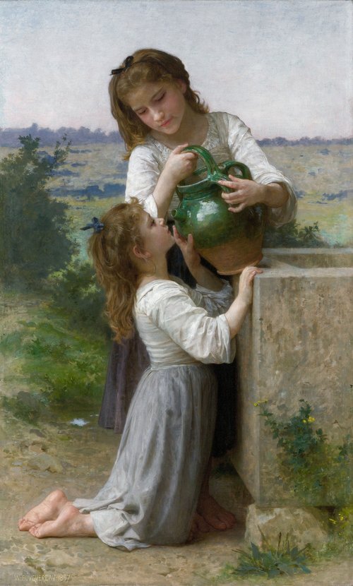 At the Fountain