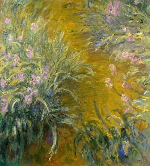 The Path through the Irises