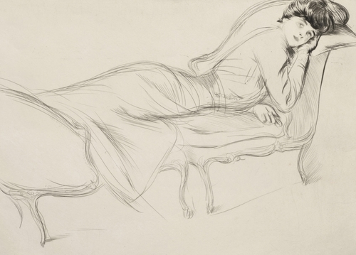 Portrait of a Languid Woman