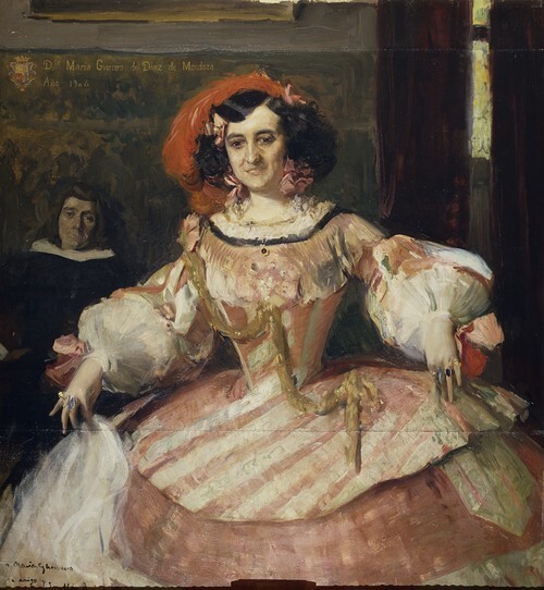Portrait of María Guerrero