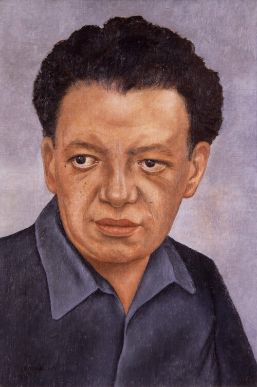 1937 Portrait of Diego Rivera