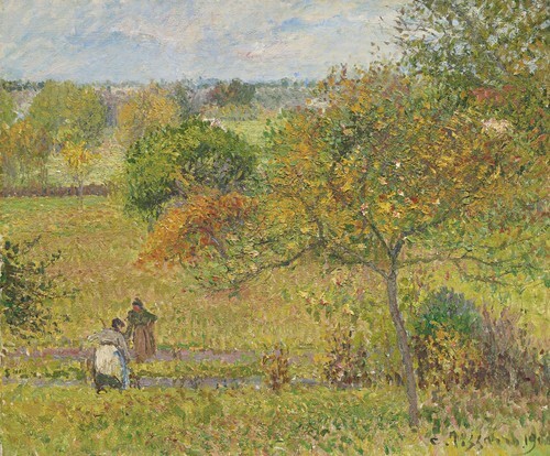 Autumn at Eragny 1900