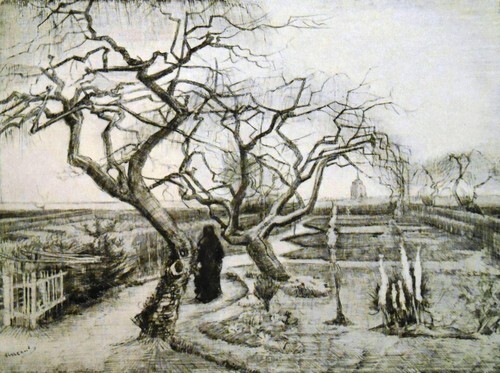 The garden of the parsonage