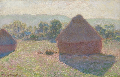 Meules de foin, midi