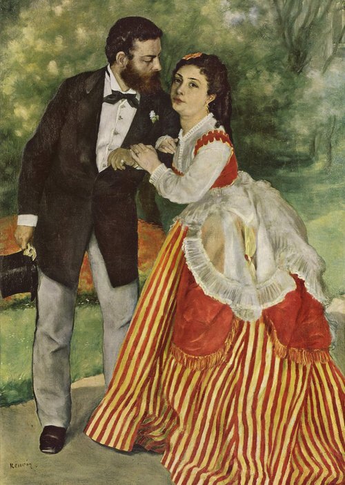 シスレーの結婚1868