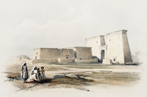 The Temple of Dakka in Nubia