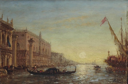 The Doge's Palace and the Mole