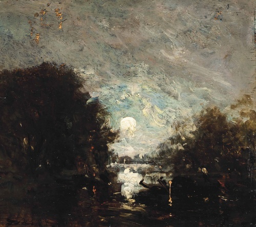 A Gondolier in the Moonlight